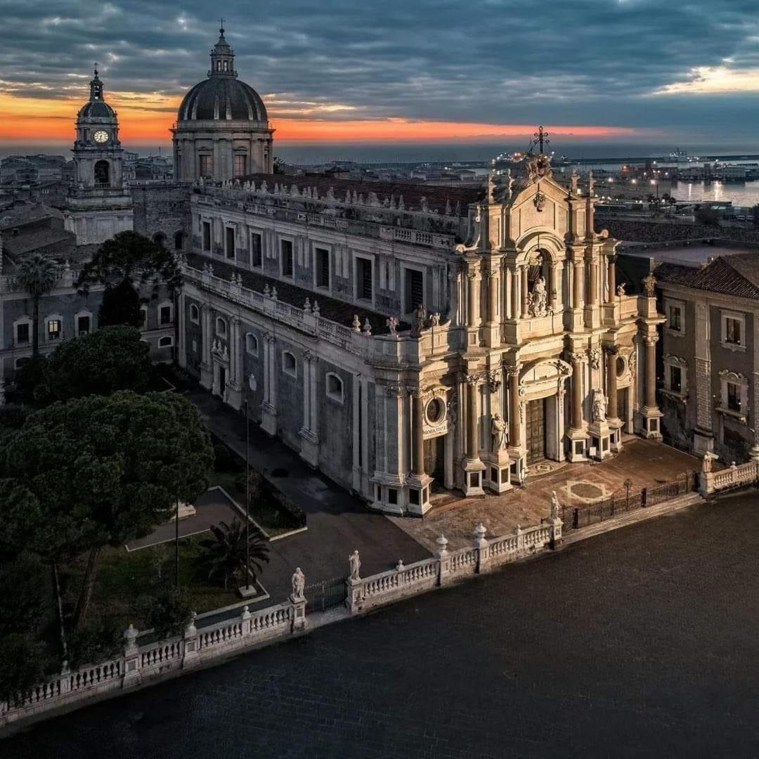 Casa Terme Della Rotonda Vila Catânia Exterior foto