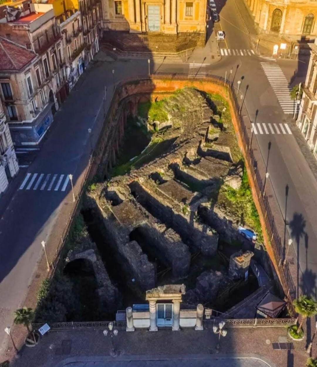 Casa Terme Della Rotonda Vila Catânia Exterior foto
